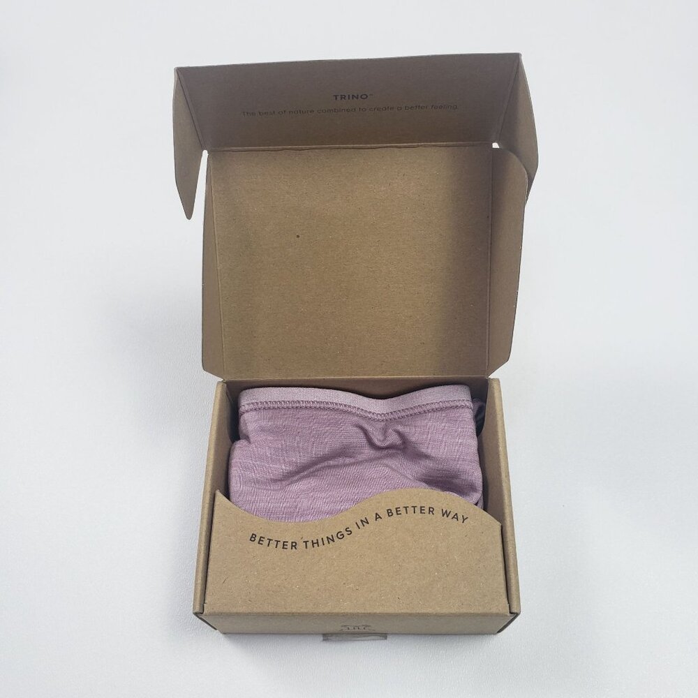 Allbirds Womens Brief Underwear Trino Blend 3-Pack 3X Storm Peppercorn Pitaya - Picture 6 of 13